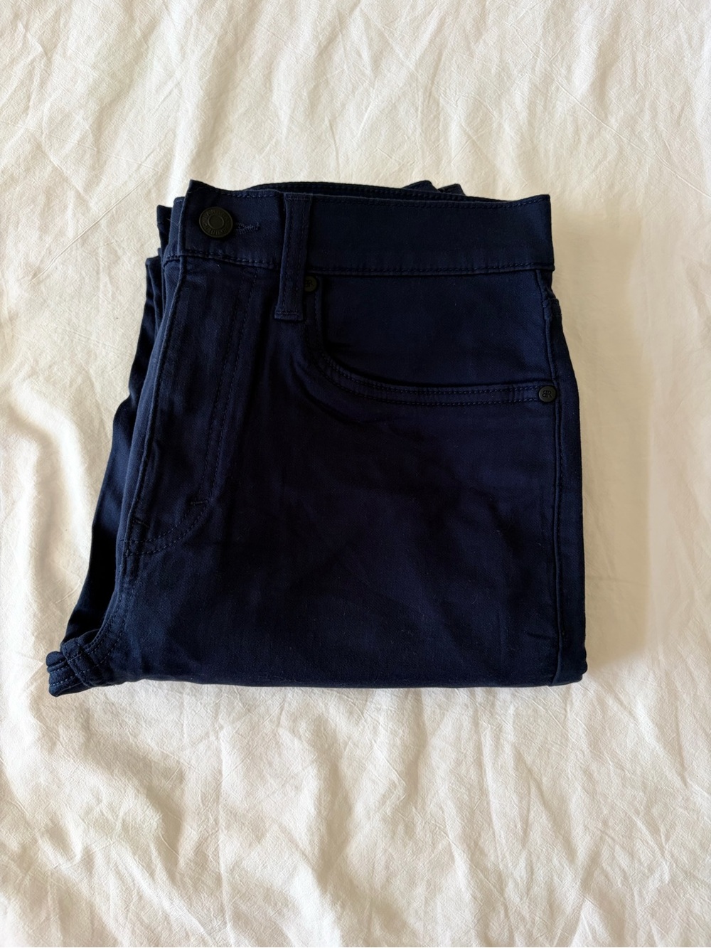 Banana Republic Men's Straight Chinos - Navy Blue - Picture 5 of 5